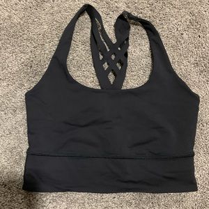 Black Lululemon Sports Bra
